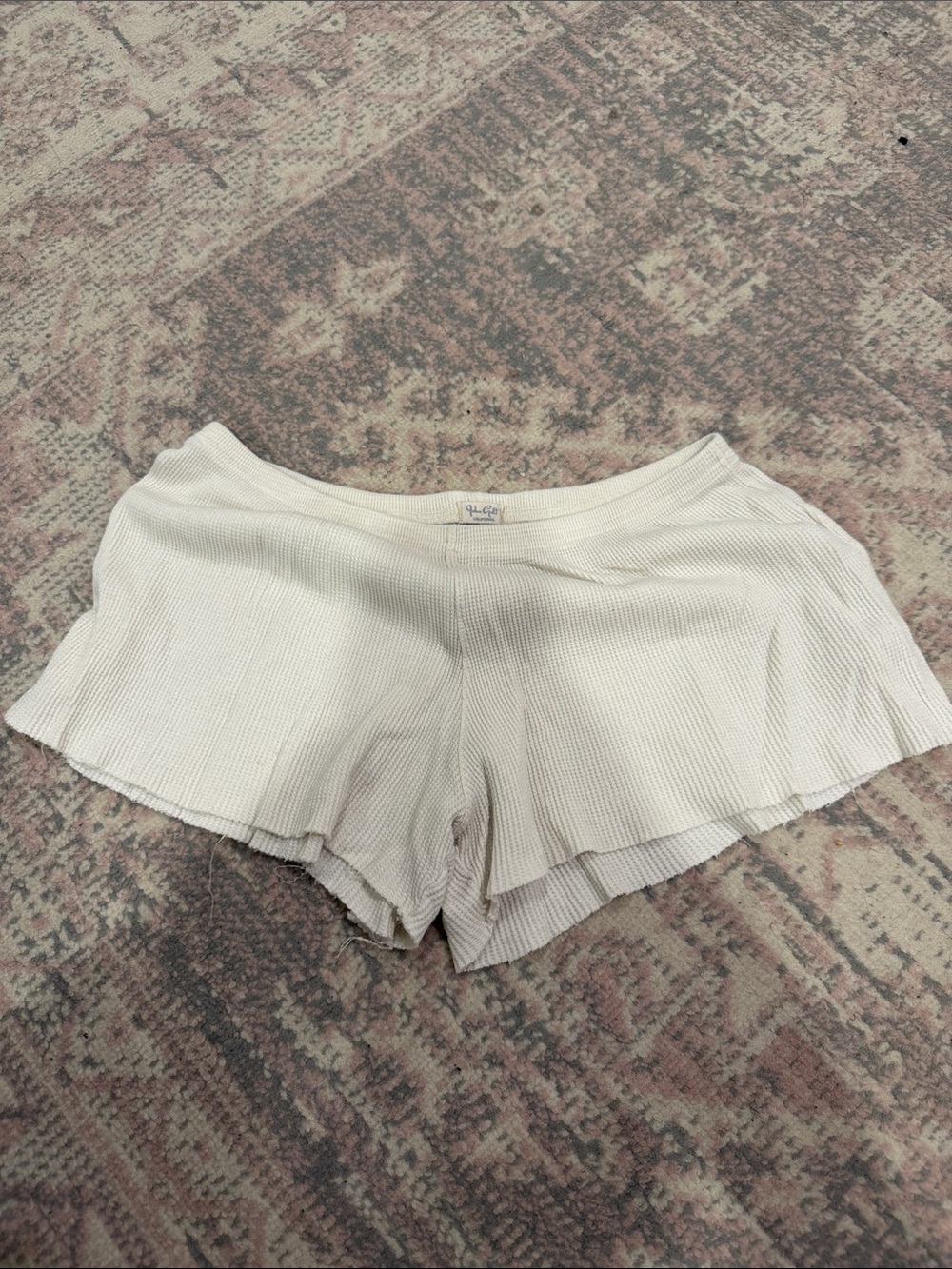 Brandy Melville John Golt waffle shorts